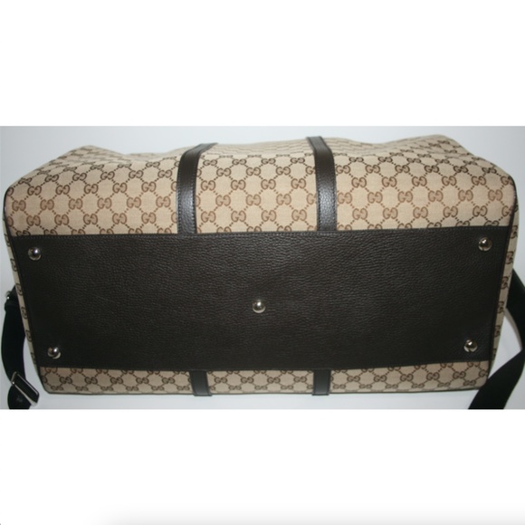 Gucci GG Supreme Monogram Boston Luggage Bag - Picture 2 of 8